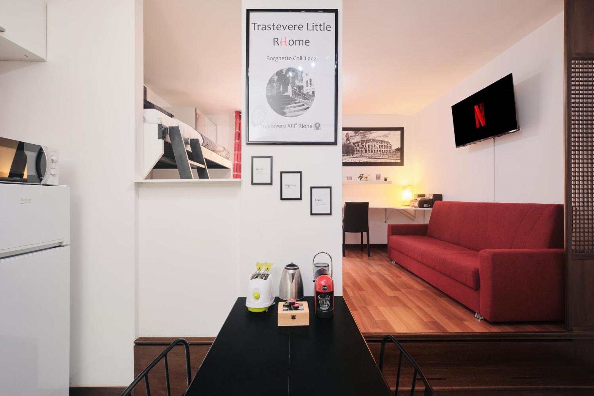 Trastevere- Flat Con Giardino, Ac, Wi-fi & Netflix Apartment *