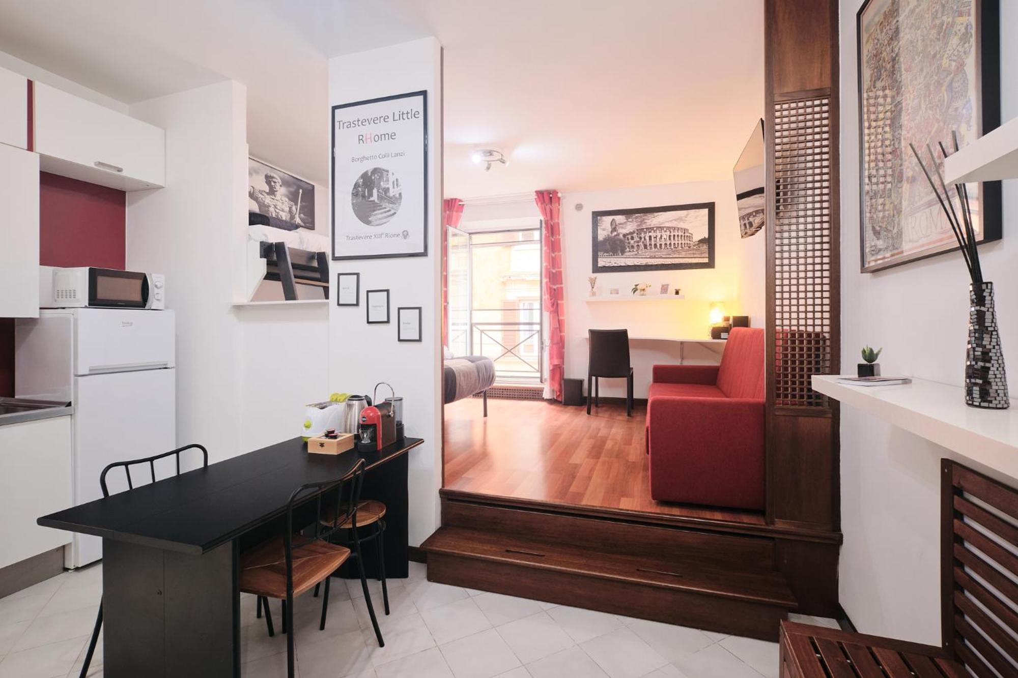 Trastevere- Flat Con Giardino, Ac, Wi-fi & Netflix * Rom