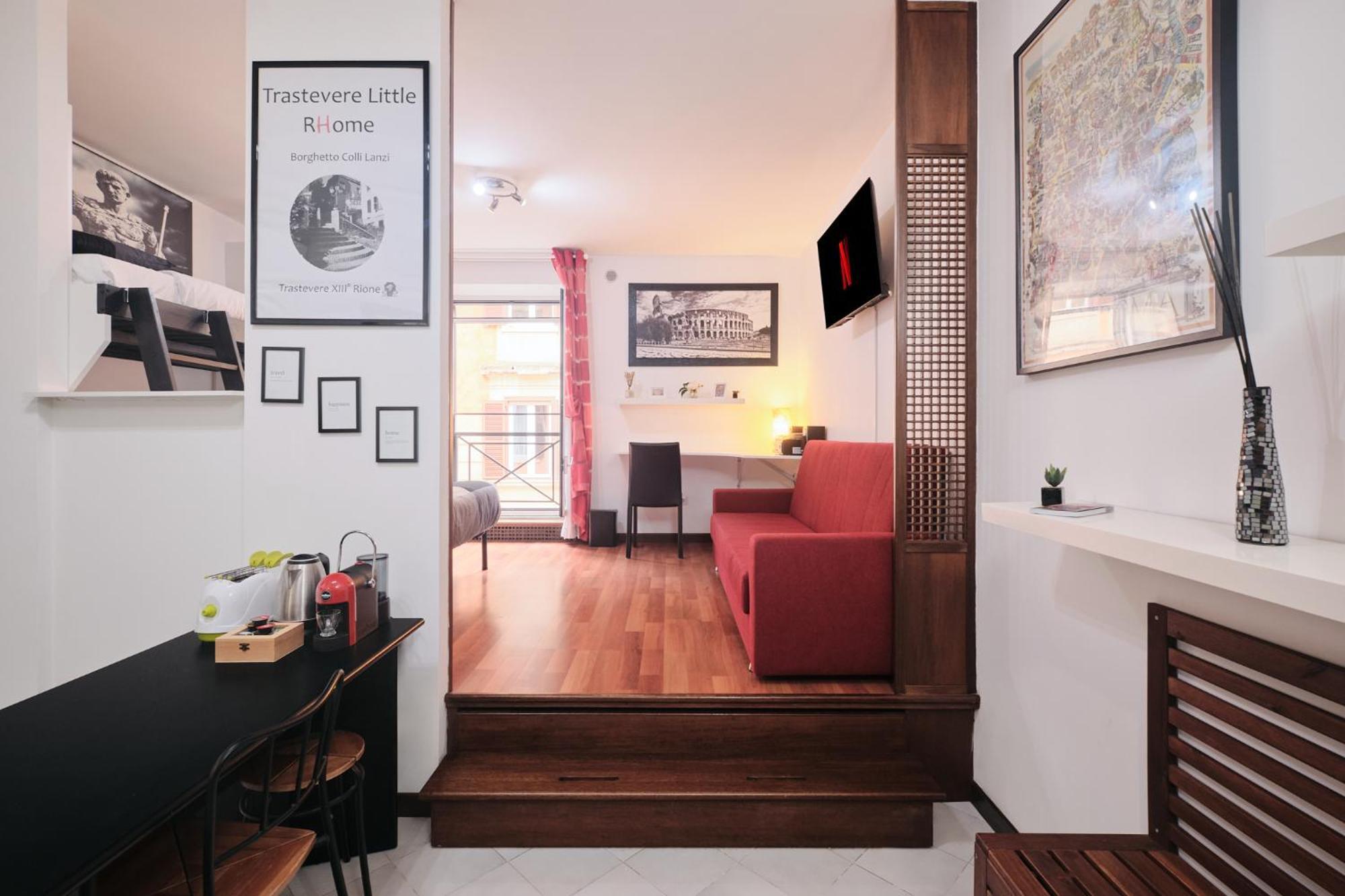Trastevere- Flat Con Giardino, Ac, Wi-fi & Netflix Apartment