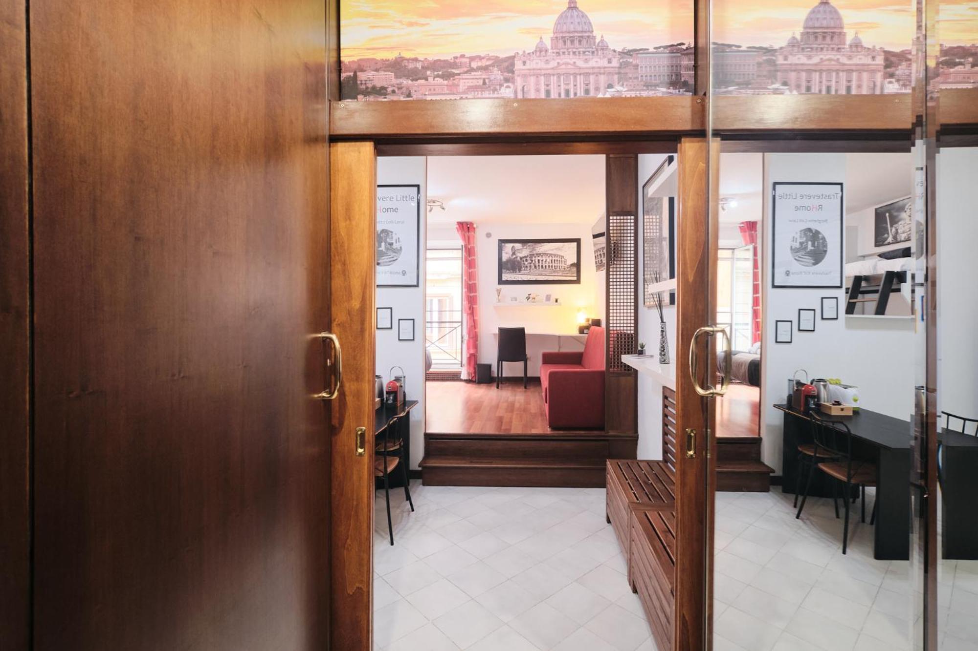 Trastevere- Flat Con Giardino, Ac, Wi-fi & Netflix *